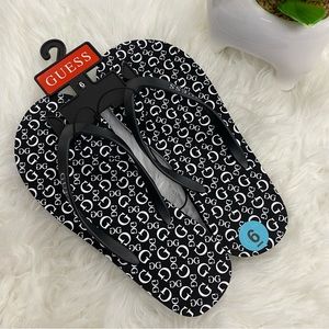 GUESS Flat Sandal Flip Flop by G Logo